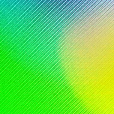 Yeşil arka plan. Fotokopi alanı, renkli arkaplan, sosyal medya, hikaye, afiş, poster, kutlama ve çeşitli tasarım çalışmaları için kullanılabilir boş kare resimleme