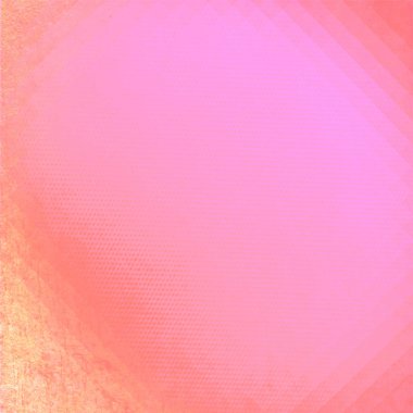 Pembe soyut arka plan. Fotokopi alanı olan boş kare resimleme, sosyal medya, hikaye, afiş, poster, ilanlar, kutlama ve çeşitli tasarım çalışmaları için kullanılabilir