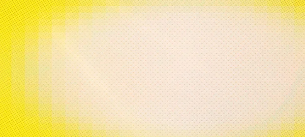 Απλό Κίτρινο Οριζόντιο Φόντο Κενό Πανόραμα Widescreen Απεικόνιση Φόντο Αντίγραφο — Φωτογραφία Αρχείου