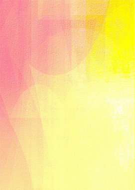 Düz sarı arkaplan. Fotokopi alanı olan boş dikey gradyan arkaplan çizimi. Doku, sosyal medya, hikaye, afiş, afiş, reklamlar, etkinlikler, parti, kutlama ve çeşitli tasarım çalışmaları için kullanılabilir