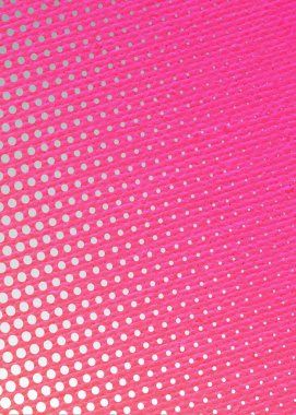 Pembe noktasız arka plan. Kopya alanı ile dikey illüstrasyon, sosyal medya, hikaye, afiş, poster, ilanlar, olaylar, parti, kutlama ve çeşitli tasarım çalışmaları için kullanılabilir