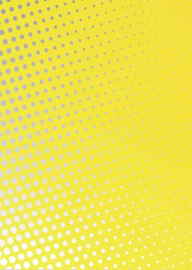 Sarı noktasız arkaplan. Kopya alanı ile dikey illüstrasyon, sosyal medya, hikaye, afiş, poster, ilanlar, olaylar, parti, kutlama ve çeşitli tasarım çalışmaları için kullanılabilir