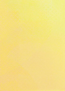 Sarı düz arka plan. Fotokopi alanı ile dikey arkaplan, sosyal medya promosyonları, etkinlikler, afişler, afişler, yıldönümü, parti ve çevrimiçi web reklamları için uygun