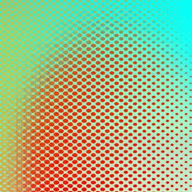 Kırmızı noktalar arka plan. Sosyal medya promosyonları, etkinlikler, afişler, posterler, yıldönümü, parti ve çevrimiçi web ilanları için kopya alanı ile kare resimleme