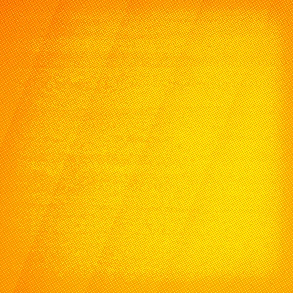 橙色纹理背景 具有复制空间的正方形背景 用于社交媒体宣传 周年纪念日 派对和在线网络广告 — 图库照片