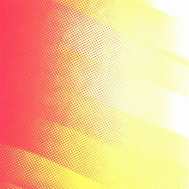 Fotokopi alanı olan kırmızı, sarı gradyan kare resimleme, sosyal medya promosyonları, etkinlikler, afişler, posterler, yıldönümü, parti ve çevrimiçi web reklamları için kullanılabilir