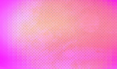 Pembe noktalar desenli arka plan. Kopya alanı olan boş arkaplan, sosyal medya promosyonları, etkinlikler, afişler, posterler, yıldönümü, parti ve çevrimiçi web reklamları için kullanılabilir