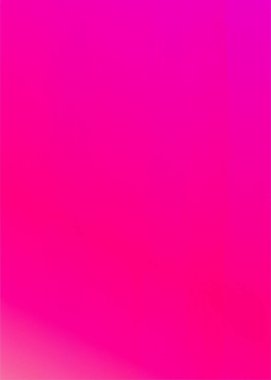 Düz pembe dikey arka plan. Kopya alanı olan boş arkaplan, sosyal medya promosyonları, etkinlikler, afişler, posterler, yıldönümü, parti ve çevrimiçi web reklamları için kullanılabilir