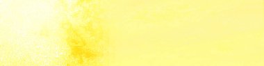 Sarı düz panorama arka planı. Kopya alanı olan boş arkaplan, sosyal medya promosyonları, etkinlikler, afişler, posterler, yıldönümü, parti ve çevrimiçi web reklamları için kullanılabilir