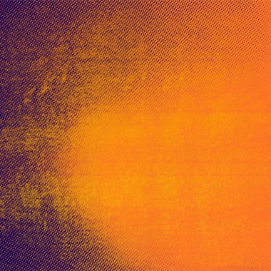 Metin veya resim için kopyalama alanı olan turuncu kare arkaplan, sosyal medya, hikaye, bayrak, poster, reklamlar, etkinlikler, parti, kutlama ve çeşitli tasarım çalışmaları için kullanılabilir