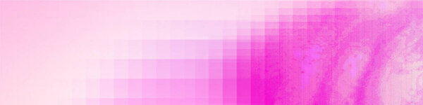 Pink abstract panorama background with copy space for text or image, suitable for online Ads, Posters, Banners, social media, covers, events and various design works