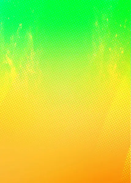 Grünes Und Gelbes Gemischtes Vertikales Hintergrundbanner Mit Textkopierfläche Geeignet Für — Stockfoto
