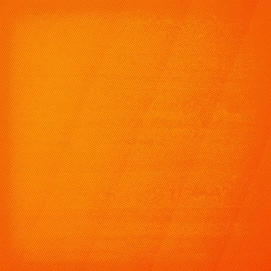Metin veya resim için kopyalama alanı olan turuncu dokulu kare arkaplan, çevrimiçi reklamlar, poster, bayrak, satış, kutlamalar ve çeşitli tasarım çalışmaları için en uygun yer