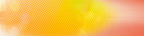 Orange dots panorama background with copy space for text or image, Usable for banner, poster, cover, Ad, events, party, sale,  and various design works