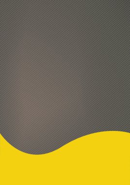 Siyah, sarı dalga dikey arkaplan. Sosyal medya, hikaye, poster, afiş, reklam, iş dünyası, grafik tasarımı, şablon ve internet reklamları için kullanılabilir