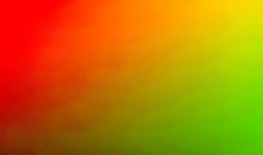 Metnin için boş alanı olan kırmızı, yeşil eğimli arkaplan