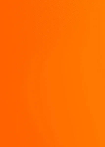 Plain Orange Gradient Background Empty Vertical Backdrop Space Text Usable — Stock Photo, Image