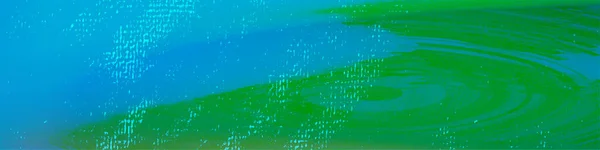 Green, blue abstract panorama background with copy space for text or your images, Usable for banner, poster, cover, Ad, events, party, sale, and various design works