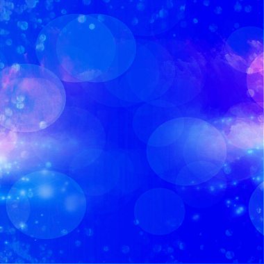 Mavi bokeh kare arkaplan metin veya resim için kopyalama alanı, fikirleriniz için Basit Tasarım, Çevrimiçi reklamlar, poster, pankart, satış, kutlamalar ve çeşitli tasarım çalışmaları için en uygun