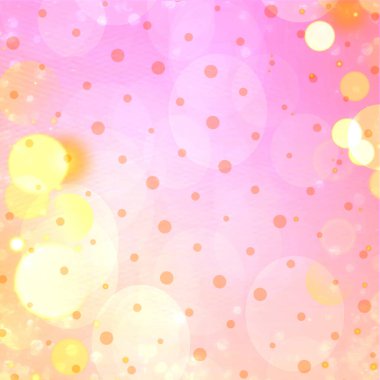 Pembe bokeh kare arkaplan, Ad, Posterler, Satış, Sancaklar, tatiller, yeni yıl, Noel, Yıldönümü, Parti, Etkinlikler, Reklamlar ve çeşitli tasarım işleri için uygundur