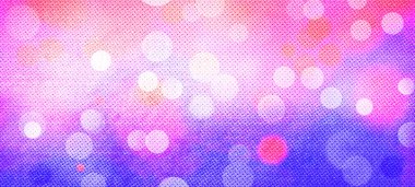 Pembe, mavi bokeh geniş ekran arkaplan mevsimlik ve fotokopi alanı ile tatil etkinliği, Online reklamlar, poster, pankart, satış, kutlamalar ve çeşitli tasarım çalışmaları için en uygun