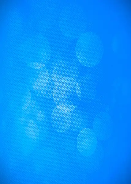 stock image Blue bokeh vertical background with copy space for text or your images, Suitable for seasonal, holidays, event, celebrations, Ad, Poster, Sale, Banner, Party, and various design works