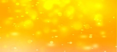 Mevsimsel, tatil, olay ve metin veya resimleriniz için kopya alanı olan kutlamalar için turuncu bokeh geniş ekran arkaplanı