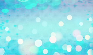 Mevsimlik, tatil, olay ve metin veya resimleriniz için kopya alanı olan kutlamalar için mavi bokeh arkaplan