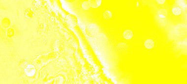 Sarı soyut geniş ekran arkaplan pankartı, kopyalama alanı için