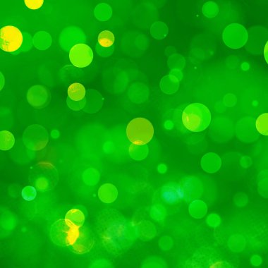 Mevsimlik, bayramlık, etkinlik kutlamaları ve çeşitli tasarım çalışmaları için yeşil ışık arka planı