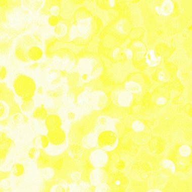 Metin veya resimleriniz için kopyalama alanı olan sarı desenli kare arkaplan pankartı