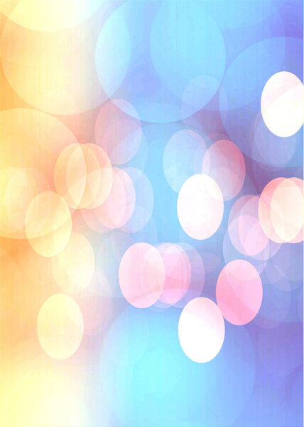 Синий фон для баннера, плаката, плаката, праздника, события и торжества с пространством для копирования текста или ваших изображений