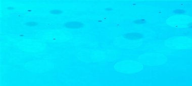 Mevsimlik, tatiller, olay, kutlamalar ve çeşitli tasarım çalışmaları için metin veya resimler için kopya alanı ile mavi geniş ekran arkaplan