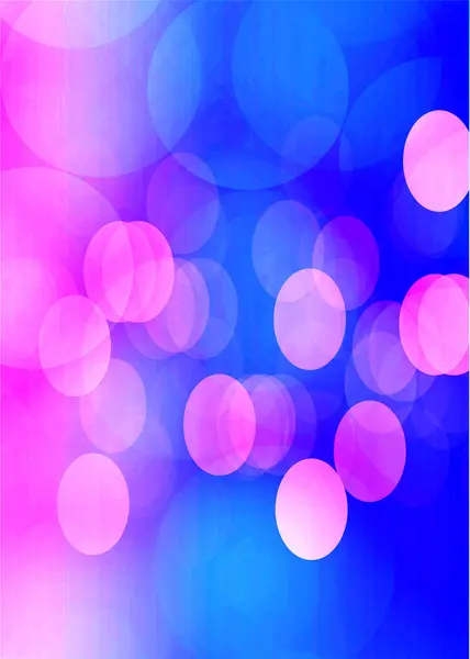 Blue Bokeh Background Banner Poster Seasonal Holidays Event Celebrations Copy — Stock Photo, Image