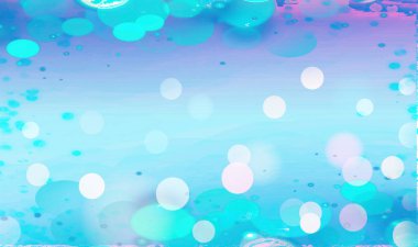 Parti, Yıldönümü, Doğum Günleri, Bayram, Sevgililer Günü ya da Düğün Davetiyeleri için mavi bokeh arka plan afişi mükemmel. Metin için boş alan