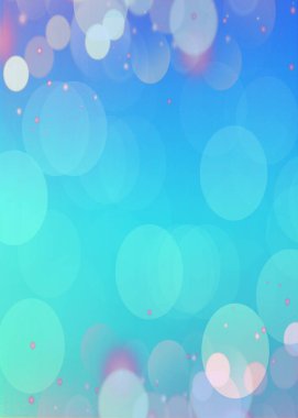 Parti, yıldönümü, doğum günleri ve kutlama için mavi bokeh arka plan mükemmel. Metin için boş alan