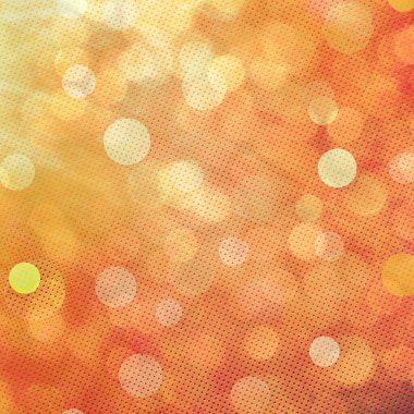 Parti, Yıldönümü, Doğum Günleri ve çeşitli tasarım çalışmaları için turuncu bokeh arkaplan