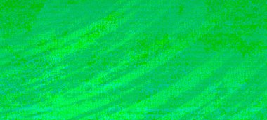 Yeşil geniş ekran arka plan. Pankartlar, posterler ve çeşitli tasarım çalışmaları için basit tasarım arkaplanı