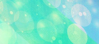 Mavi geniş ekran bokeh arkaplan. Pankartlar, posterler ve çeşitli tasarım çalışmaları için basit tasarım arkaplanı