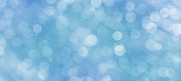 Blue widescreen bokeh background. Simple design backdrop for banners, posters, and various design works