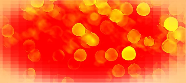 Red widescreen bokeh background. Simple design backdrop for banners, posters, and various design works