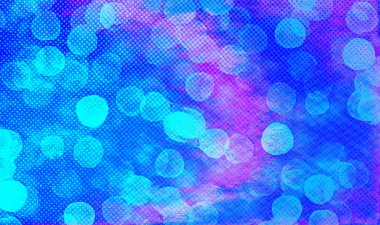 Parti, Yıldönümü, Doğum Günleri ve çeşitli tasarım çalışmaları için mavi bokeh arkaplan