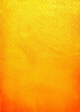 Pankart, poster, olay, kutlamalar ve çeşitli tasarım çalışmaları için turuncu dikey arkaplan şablonu