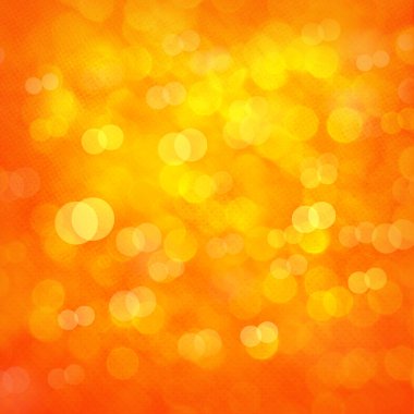 Pankart, poster, olay, kutlamalar ve çeşitli tasarım çalışmaları için turuncu bokeh kare arkaplan