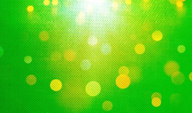 Parti, Yıldönümü, Doğum Günleri ve çeşitli tasarım çalışmaları için yeşil bokeh arkaplan pankartı mükemmel