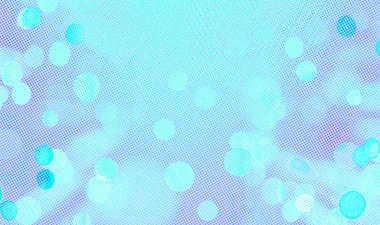 Parti, Yıldönümü, reklam, olay, doğum günleri ve çeşitli tasarım çalışmaları için mavi bokeh arkaplan pankartı