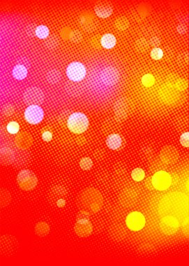 Parti, reklam, olay, yıldönümü ve çeşitli tasarım çalışmaları için kırmızı bokeh arkaplan pankartı mükemmel