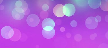Mor bokeh arkaplanı Banner, Poster, Yıldönümü ve çeşitli tasarım çalışmaları için mükemmel