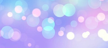 Banner, Poster, Yıldönümü ve çeşitli tasarım çalışmaları için mavi bokeh arkaplan