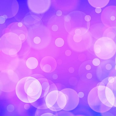 Parti, reklam, olay, poster ve çeşitli tasarım çalışmaları için mor bokeh arkaplan pankartı